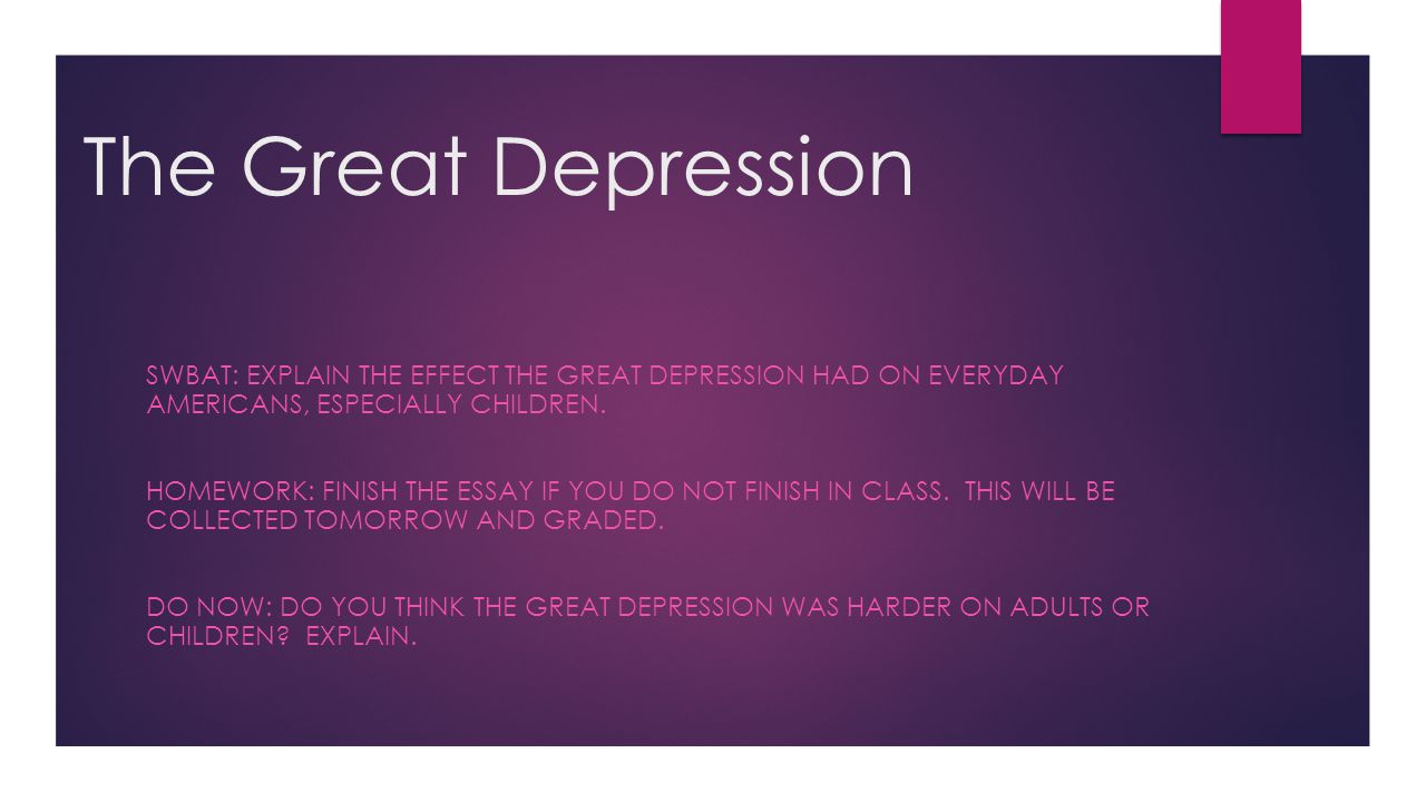 Introduction to Depression